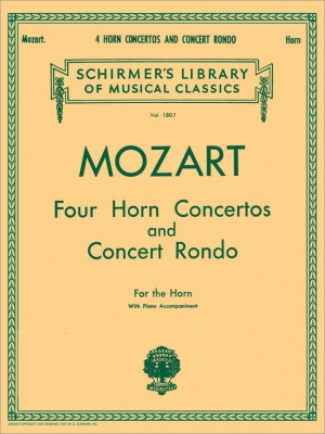 4 Horn Concertos And Concert Rondo