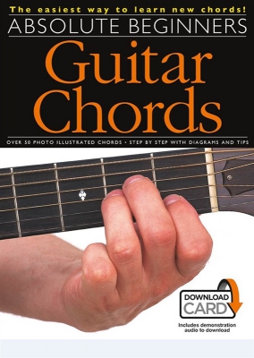Absolute Beginners : Guitar Chords - Book - Download Card