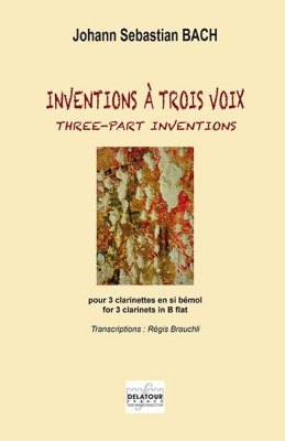 Inventions A Trois Voix Pour 3 Clarinettes