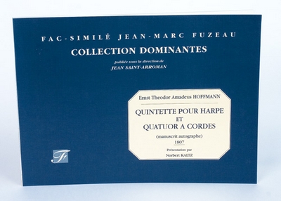 Quintette Pour Harpe Et Quatuor A Cordes - Manuscrit Autographe
