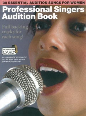 Professional Singers Audition Book - Book - Download Card