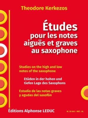 Etudes Pour Les Notes Aiguës Et Graves