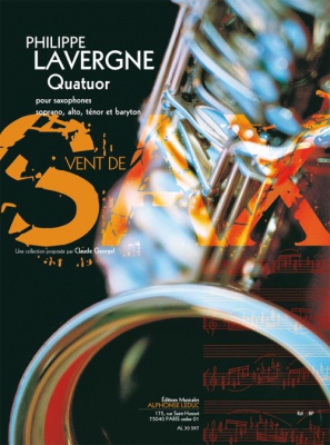 Quatuor (11') (9E) (Collection Vent De Sax) Pour Quatuor De Saxophones (SATB) (Partition Et Parties)