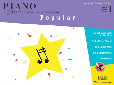 Piano Adventures - Student Choice Series Popular Level 1