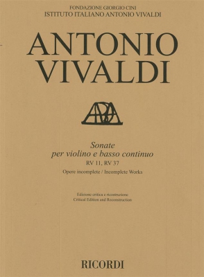 Sonate Per Violino E Basso Continuo Rv 11, Rv 37