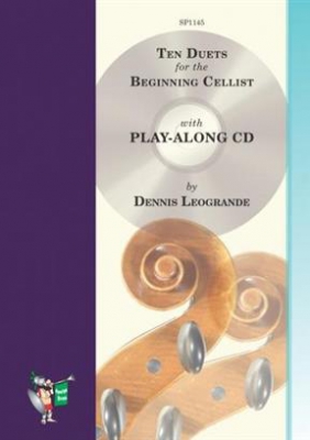 10 Duets For The Beginning Cellist With Play - Along