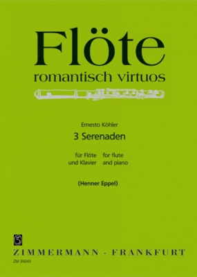 3 Serenaden Für Flöte Und Klavier