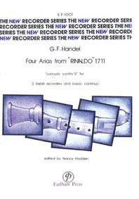4 Arias From Rinaldo / Haendel - 2 Flûtes A Bec