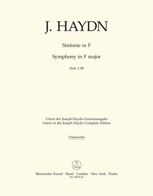 Symphony F Major Hob. I:89