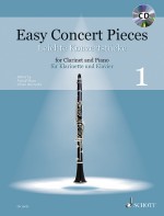 Easy Concert Pieces Pour Clarinette Et Piano #1