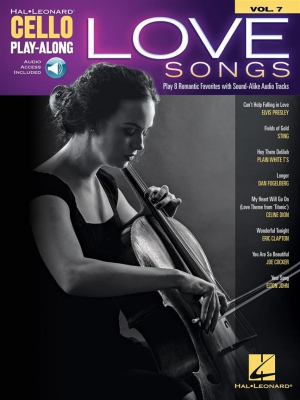 Love Songs Cello Play Along Vol.7