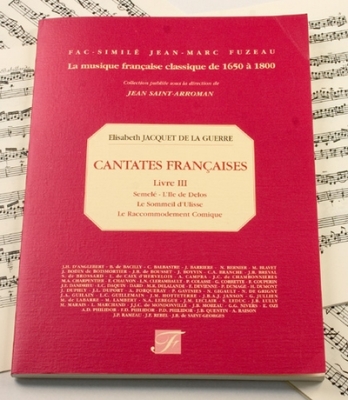 Cantates Françaises. Livre III
