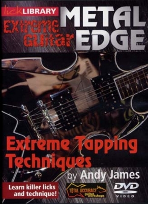 Dvd Lick Library Extreme Guitar Technique Tapping