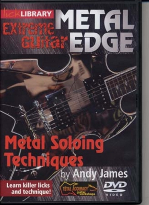 Dvd Lick Library Metal Soloing Techniques