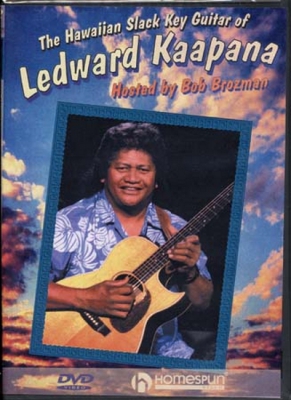 Dvd Kaapana Ledward Hawaiian Slack Key Guitar Of