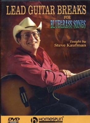 Dvd Lead Guitar Breaks For Bluegrass Songs S. Kaufmann