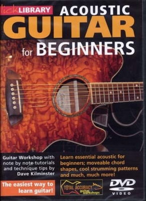 Dvd Lick Library Acoustic Guitar For Beginners