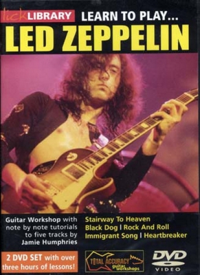 Dvd Lick Library Learn To Play Led Zeppelin