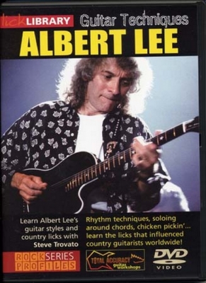Dvd Lick Library Guitar Techniques Albert Lee