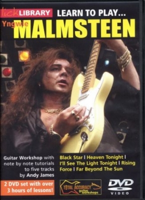 Dvd Lick Library Learn To Play Malmsteen