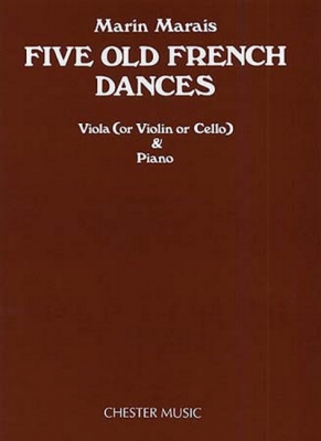 Five Old French Dances Viola/Violin/Cello/Piano