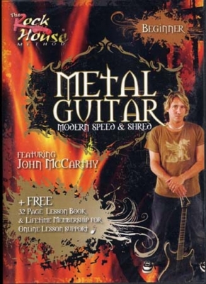 Dvd Metal Guitar Modern Speed And Shred Beginner