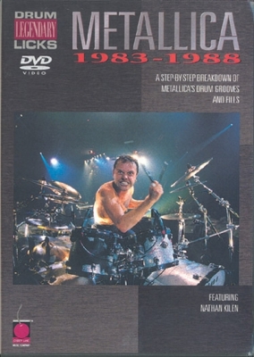 Dvd Metallica Drum Legendary Licks 83-88