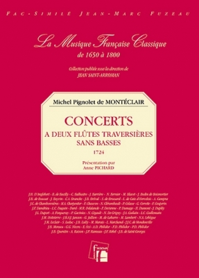 Concerts A Deux Flûtes Traversières Sans Basse.