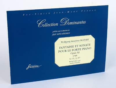 Fantaisie Et Sonate Pour Le Forte-Piano (K.475-457) . Vienne, (S.D. = 1785)