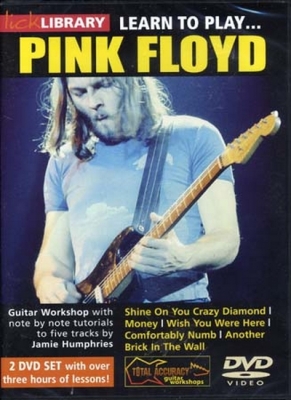 Dvd Lick Library Learn To Play Pink Floyd (2 Dvds)