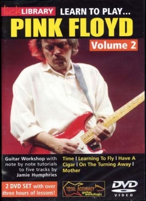 Dvd Lick Library Learn To Play Pink Floyd Vol.2