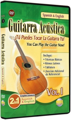 Guitarra Acustica Vol.1, Dvd Spanish And English