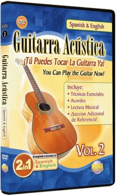 Guitarra Acustica Vol.2, Dvd Spanish And English