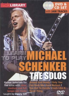 Dvd Lick Library Learn To Play Schenker Michael The Solos