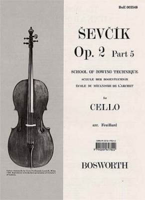 Cello Op. 2 Part.5 Ecole Du Mecanisme De L'Archet