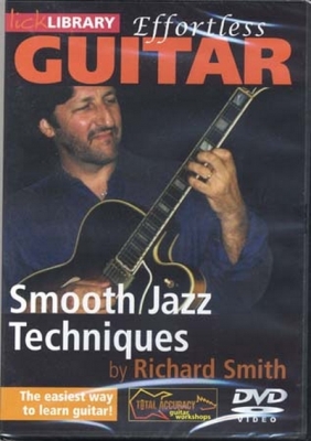 Dvd Lick Library Effortless Guitar Smooth Jazz Techniques