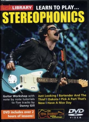 Dvd Lick Library Learn To Play Stereophonics