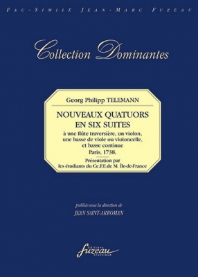 Nouveaux Quatuors En Six Suites, 1738.