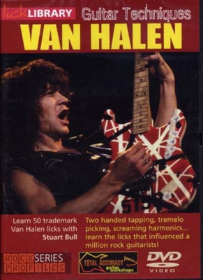 Dvd Lick Library Guitar Techniques Van Halen