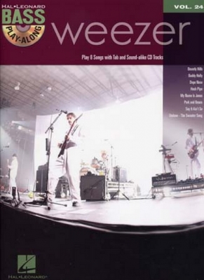 Bass Play Along Vol.24 Weezer Tab Cd