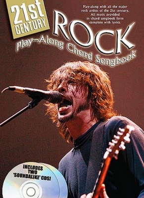 21 St Century Rock Play Along Chord Songbook 2Cd's