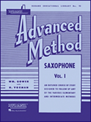 Advanced Method Saxophone Vol.1 Voxman - Gower