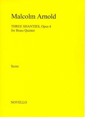 Arnold Three Shanties Op. 4 Brass Quintet Score