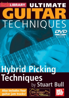 Dvd Lick Library Hybrid Picking Technique Guitar
