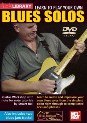 Dvd Lick Library Learn To Play Your Own Blues Solos