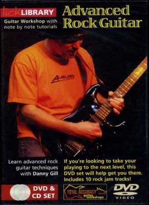 Dvd Lick Library Advanced Rock Guitar Danny Gill
