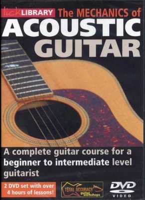 Dvd Lick Library Mechanics Of Acoustic Guitar