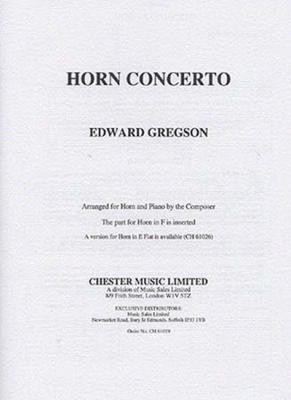 Horn Concerto (Version For Horn In F) (Horn/Piano)