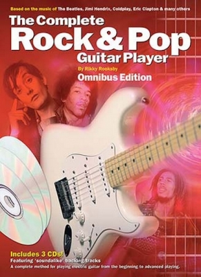 Complete Rock And Pop Guitar Player Omnibus Edition Book - 3 Cd's