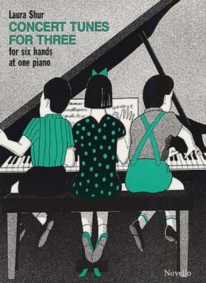 Concert Tunes For Three Six Hds One Piano Laura Shur